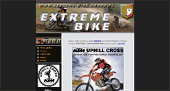 Desktop Screenshot of extreme-bike.rabka.pl