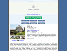 Tablet Screenshot of maria.turystyka.rabka.pl