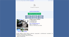 Desktop Screenshot of krokus.turystyka.rabka.pl