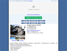Tablet Screenshot of krokus.turystyka.rabka.pl