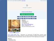 Tablet Screenshot of jas-rabka.turystyka.rabka.pl