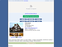 Tablet Screenshot of mirena.turystyka.rabka.pl