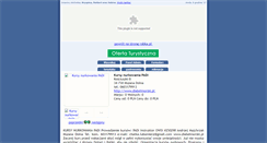 Desktop Screenshot of andrzej1.turystyka.rabka.pl