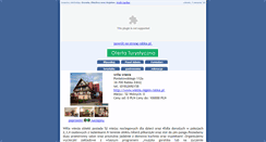 Desktop Screenshot of monia.turystyka.rabka.pl